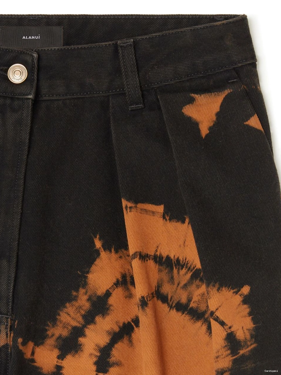 Cheap jeans abstract-pattern Women Alanui leg wide 0331